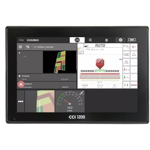 Terminal CCI 1200 avec écran de travail SITERA
