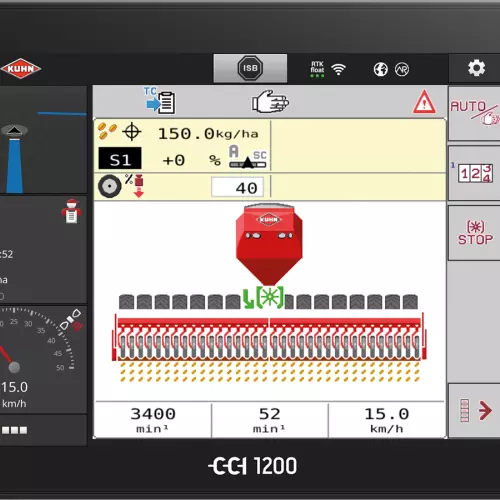 Terminal CCI 1200 avec écran de travail ESPRO