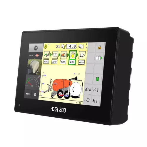 CCI 800 moniteur parfaitement compatible ISOBUS équipé d'un écran couleur 8”.