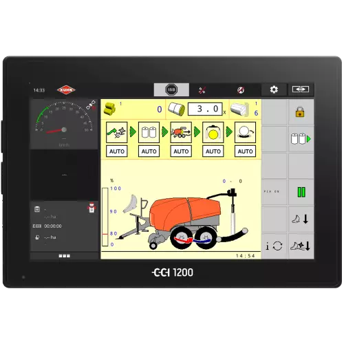 PROCESS VIEW vous informe du statut de vos processus de travail au sein de la machine.