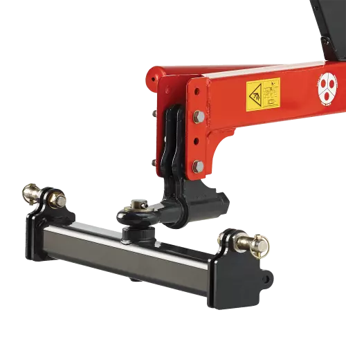 Barre d'attelage avec tête d'attelage pivotante