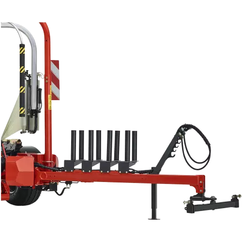 Longue barre d'attelage et tête d'attelage pivotante