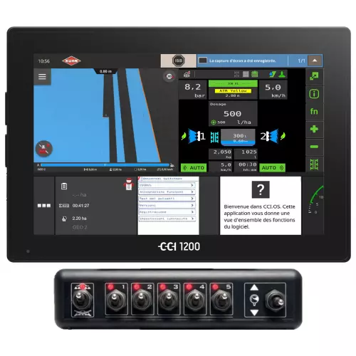 Solutions DPAE ISOBUS avec terminaux CCI 800 et 1200