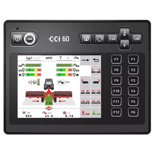 Terminal 60 containing data from a MERGE MAXX belt mergers