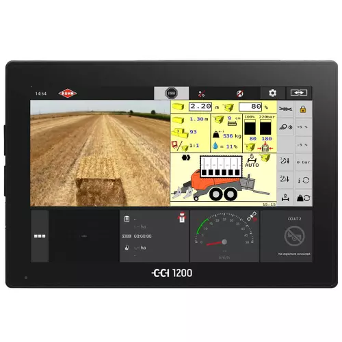 Toutes les presses haute densité KUHN sont compatibles ISOBUS