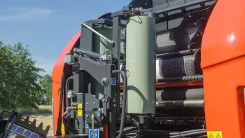 Deux rouleaux de film étirable 750 mm normaux liant une balle