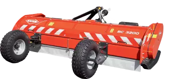 Photo du broyeur cultures BC 3200 sur fond transparent