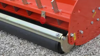 Photo en gros plan de rouleaux à embouts démontables sur les broyeurs BV