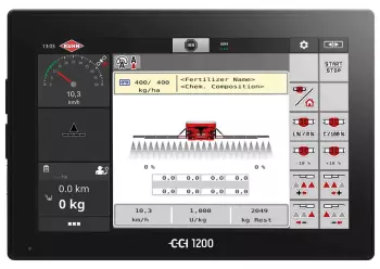 Avant l'envoi, visualisez les données que vous souhaitez envoyer à votre terminal ou console ISOBUS