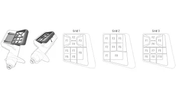 Schéma pour le changement de grille sur votre joystick ISOBUS CCI A3