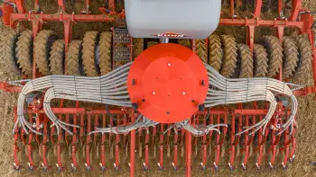 Offset tamping wheels