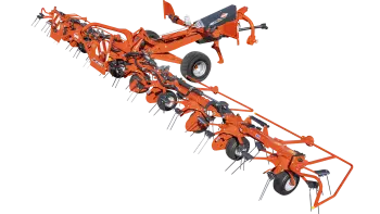 Silhouette du faneur GF 1003 T