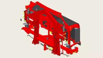 Cadre de suspension EQUILIBRA pour rampe MES2, MEA2 et RHPA