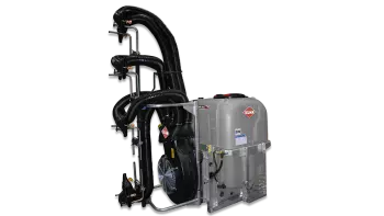 La silhouette de l'atomiseur OKTOPUS