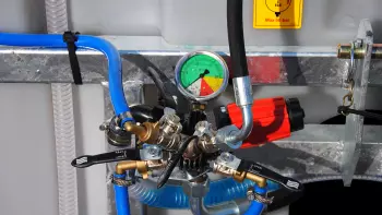 Régulation manuelle sur l'atomiseur GEO M