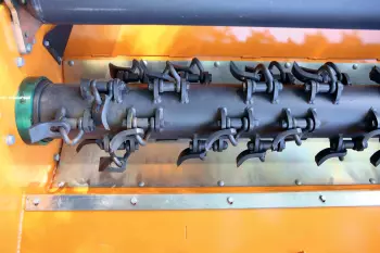 Un broyage fin et efficaces grâce aux fléaux cuillères disposés sur le rotor