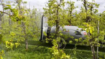 Photo du pulvérisateur ANTIS 2 au travail