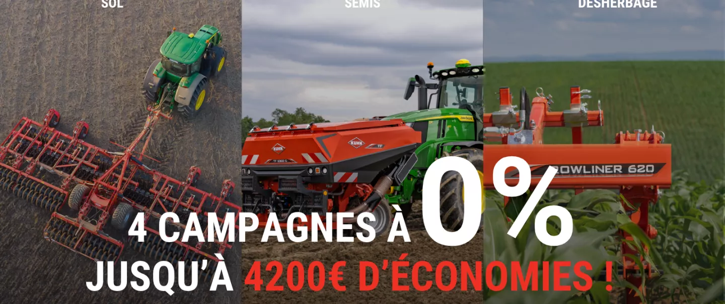 Offre financement sol, semis désherbage - visuel