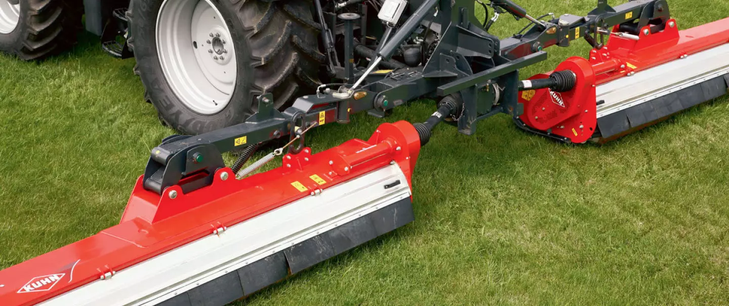 zoom sur le broyeur des couverts végétaux bp8300