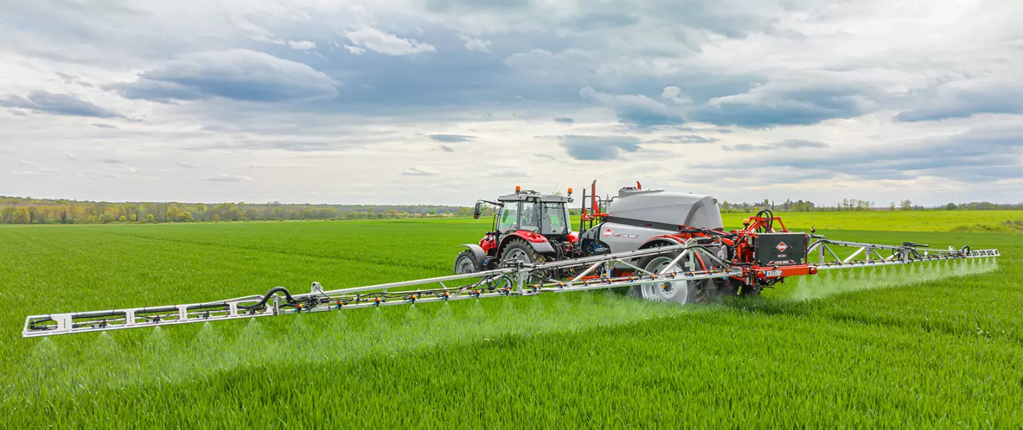 Rampes de pulvérisation de précision KUHN