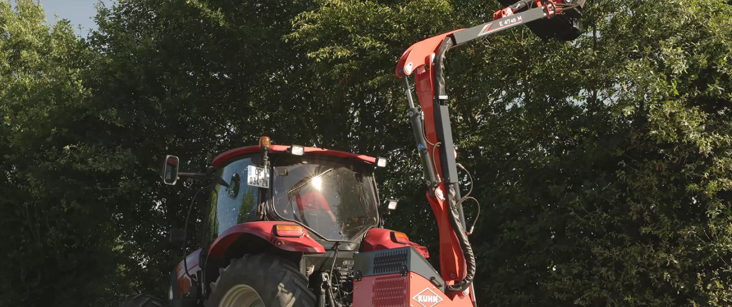 Photo de l'épareuse AGRI-LONGER GII à Sécurité Mécanique