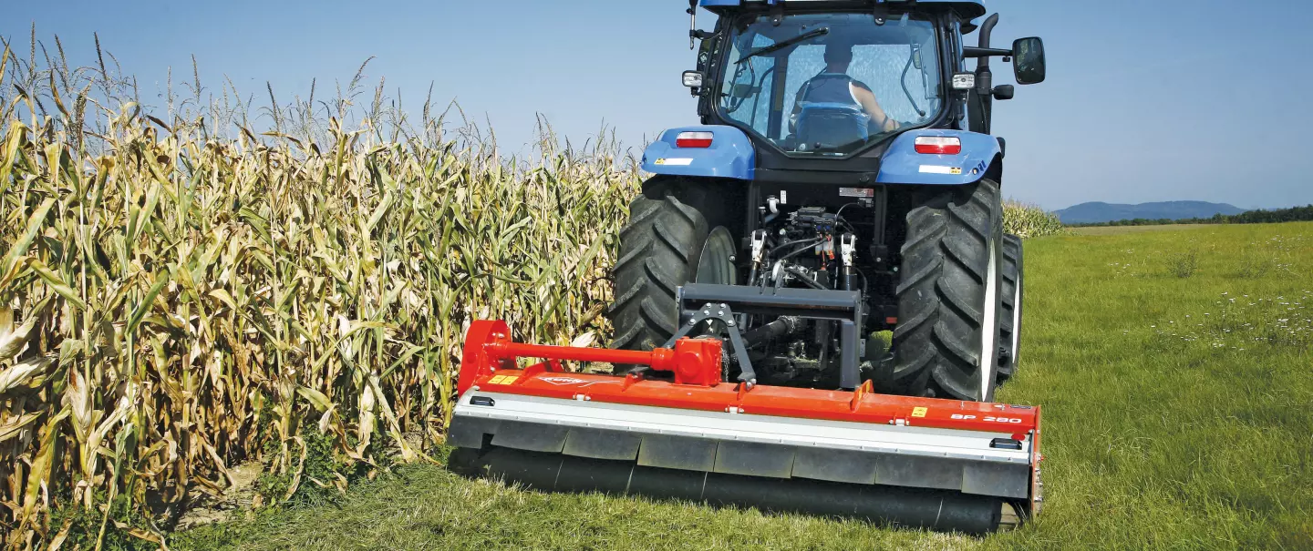 Photo du broyeur polyvalent BP 280 en action 