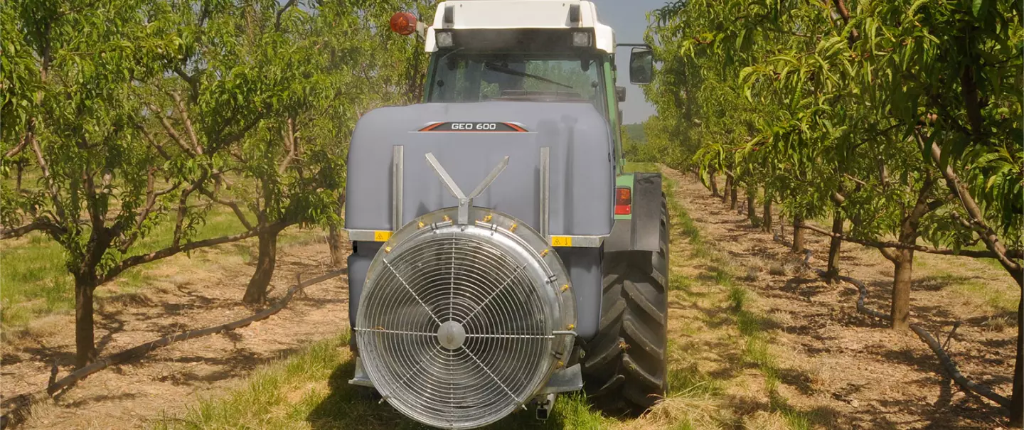 L'atomiseur GEO au travail