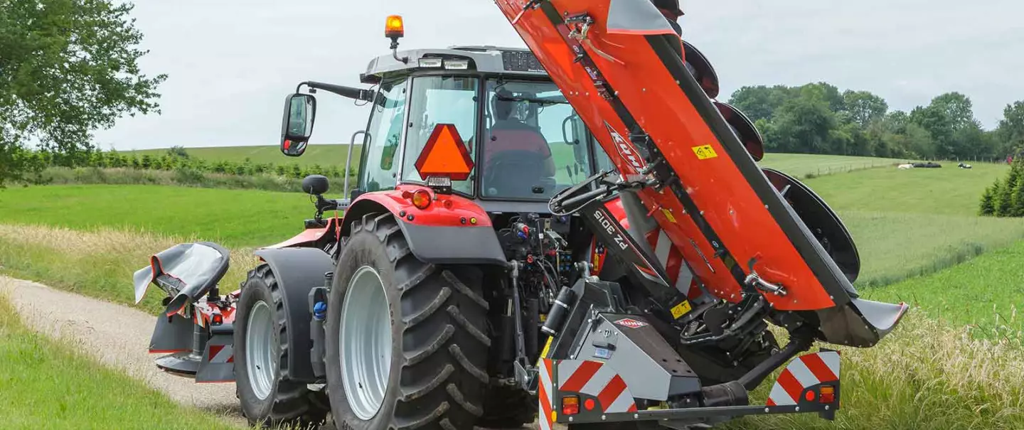 PZ 3015 en position de transport