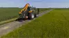 La faucheuse débroussailleuse KUHN PRO-LONGER GII 6183 au travail
