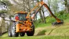 Photo de la faucheuse débroussailleuse PRO-LONGER GII 6183 au travail