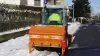 Distributeur polyvalent de sel et de sable UKS 120 et entretien des routes en hiver